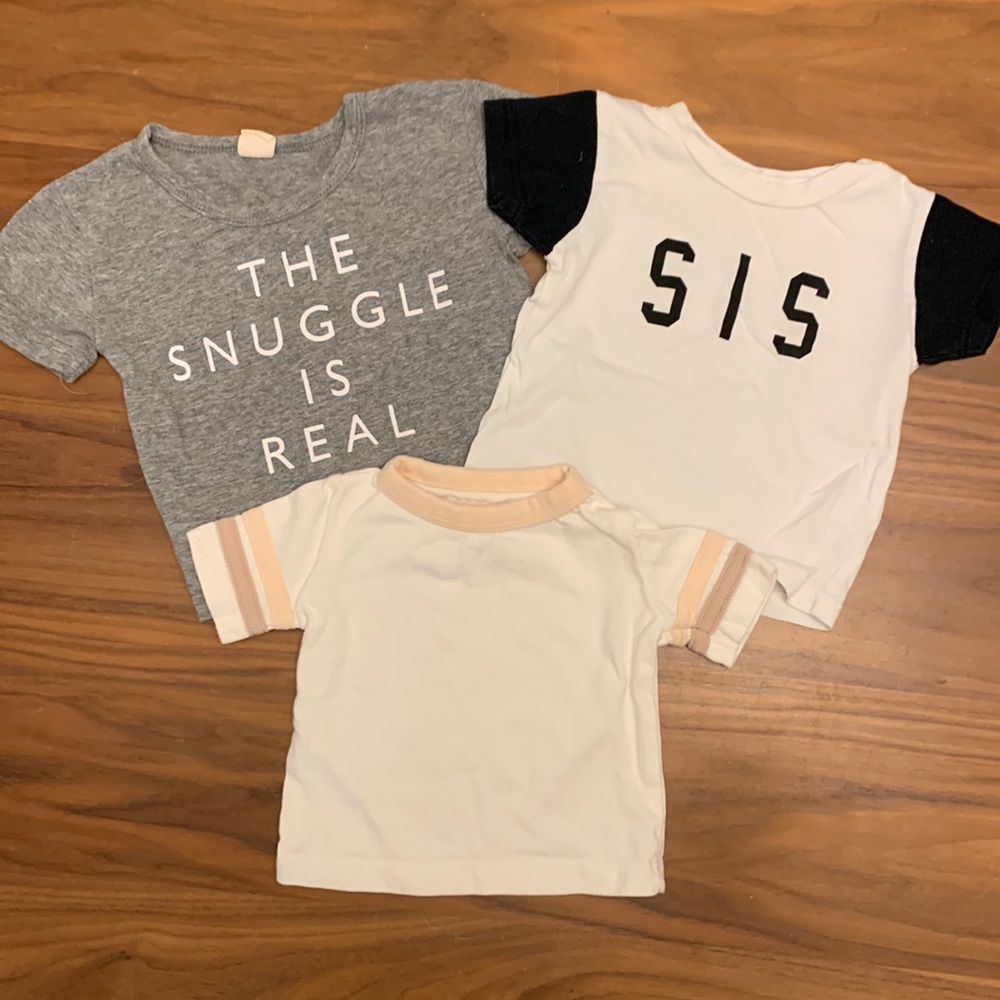 3-6 month t-shirt bundle